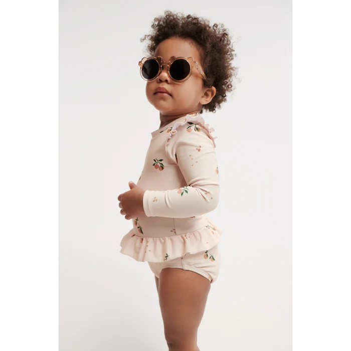 Bērnu saulesbrilles Darla Mr Bear Sunglasses, Rose Transparent, Liewood, LW20085