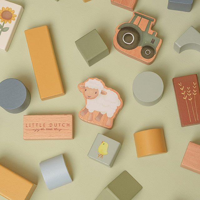 Koka kluči Little Farm, Building Blocks, Little Dutch, LD7145