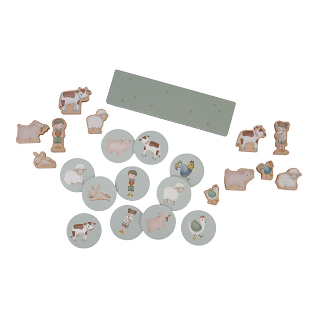 Koka līdzsvara spēle Little Farm, Balance game, Little Dutch, LD7157