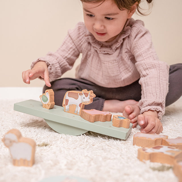 Koka līdzsvara spēle Little Farm, Balance game, Little Dutch, LD7157