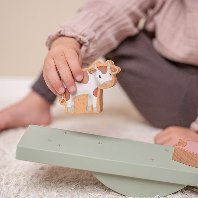 Koka līdzsvara spēle Little Farm, Balance game, Little Dutch, LD7157
