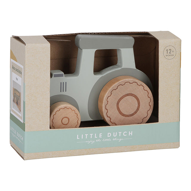 Koka traktors Little Farm, Wooden Tractor, Little Dutch, LD7134