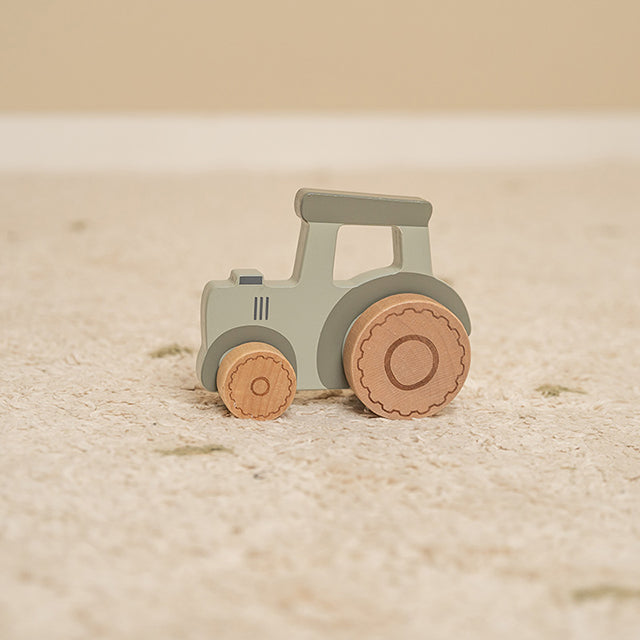 Koka traktors Little Farm, Wooden Tractor, Little Dutch, LD7134