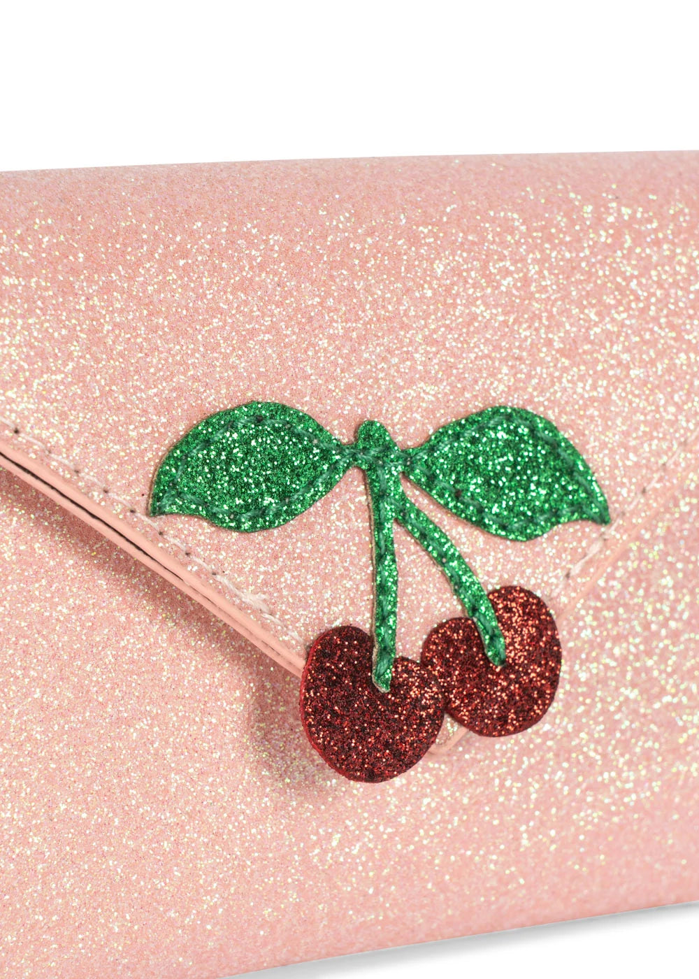 Naudas maciņš Love Letter Wallet, Pink Glitter, Konges Slojd, KS103876