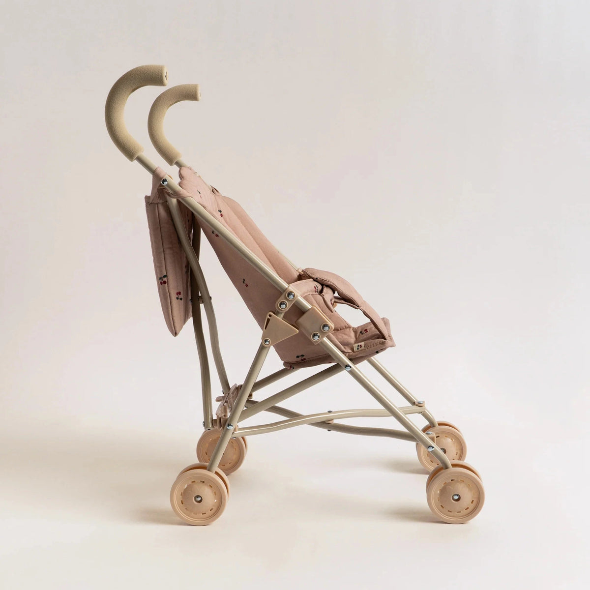 Leļļu rati, Doll Stroller Cherry Blush, Konges Slojd, KS105800-CHERRY-BLUSH