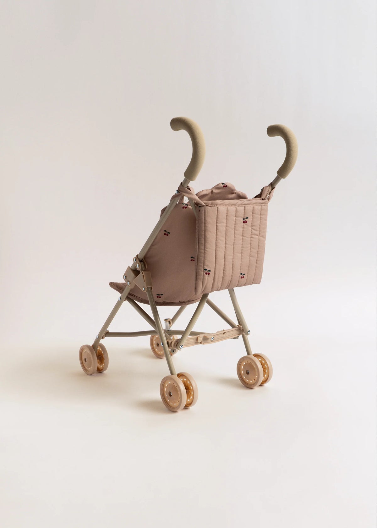 Leļļu rati, Doll Stroller Cherry Blush, Konges Slojd, KS105800-CHERRY-BLUSH