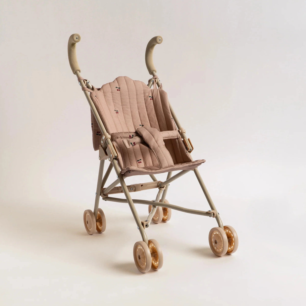 Leļļu rati, Doll Stroller Cherry Blush, Konges Slojd, KS105800-CHERRY-BLUSH
