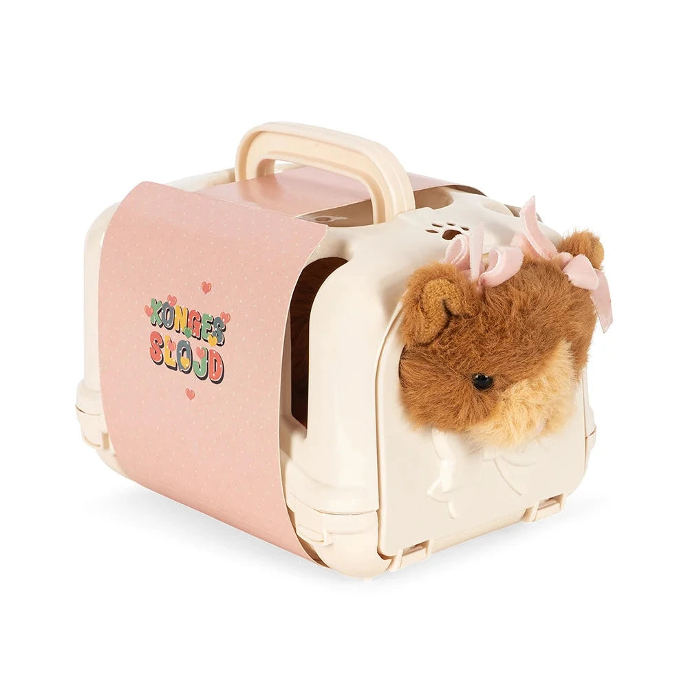Mīļmantiņa Kaķītis ar mājiņu, Take Care Of Me Animals - Cat, Konges Slojd, KS106277-CAT