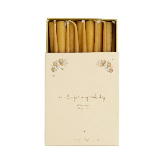 Dzimšanas dienas vilciena sveču komplekts, Birthday Train Candles, 20 gab, Konges Slojd, KS1945