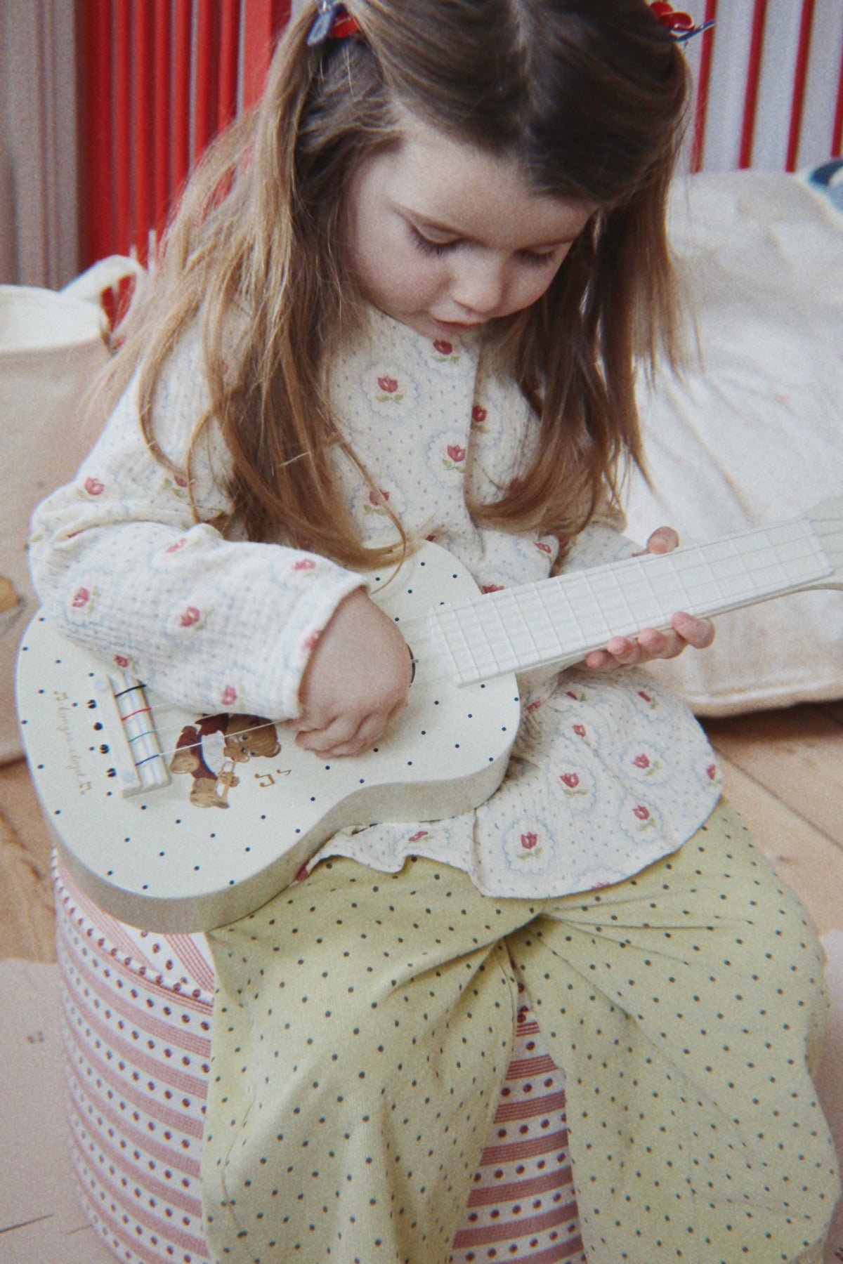 Bērnu ukulele, Ukulele Glossy, Teddy Bear, Konges Slojd, KS106306