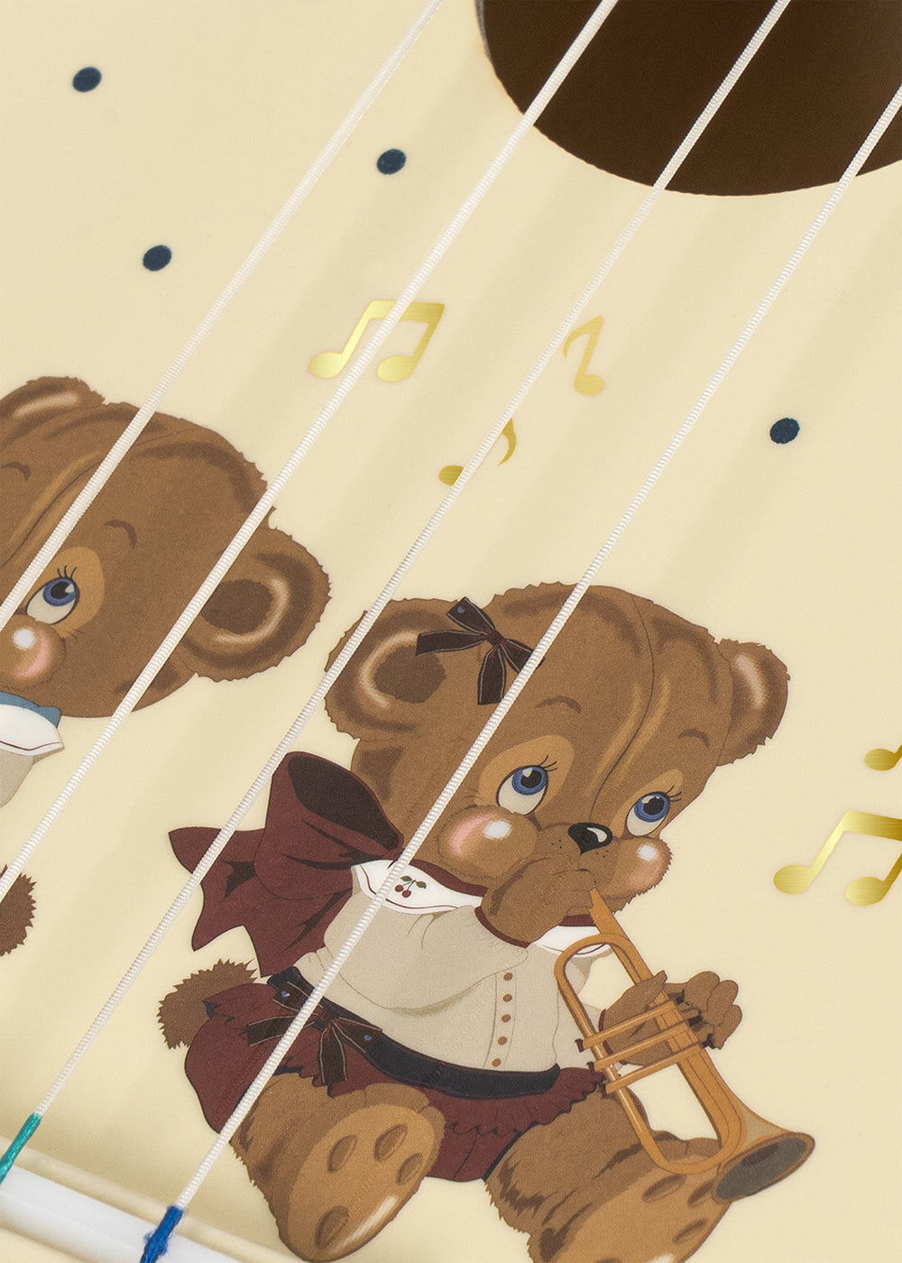 Bērnu ukulele, Ukulele Glossy, Teddy Bear, Konges Slojd, KS106306