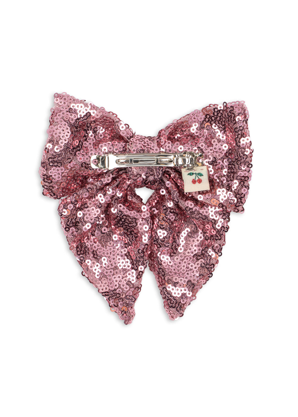 Matu Bante, Tindra Sequin Bow Hair Clip, Rosewater, Konges Slojd, KS106622