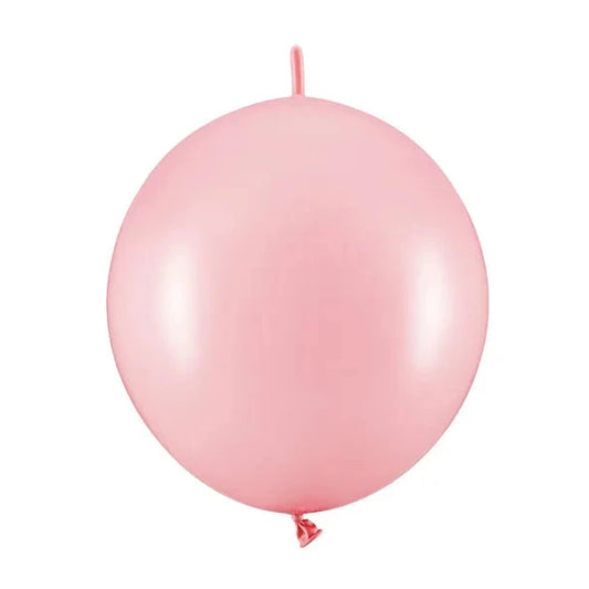 Balons Linking Balloon, Pastel Baby Pink, 28cm, 20gab, rozā