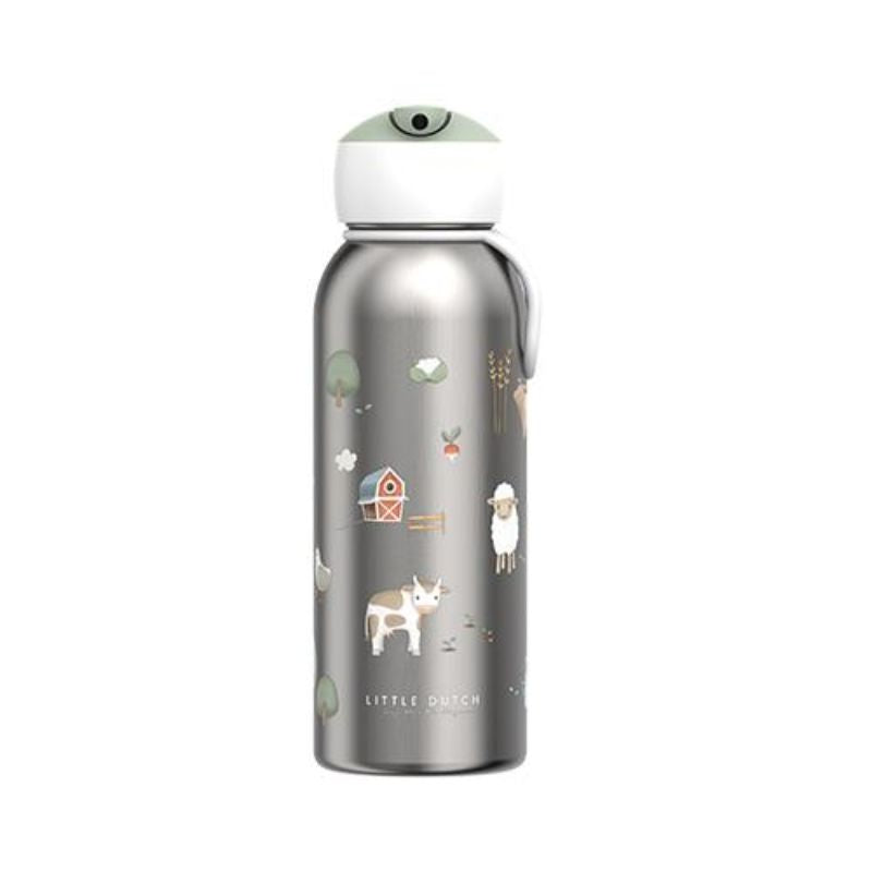 Bērnu ūdens termo pudele Little Farm, Thermo bottle, Little Dutch, LD107458065399