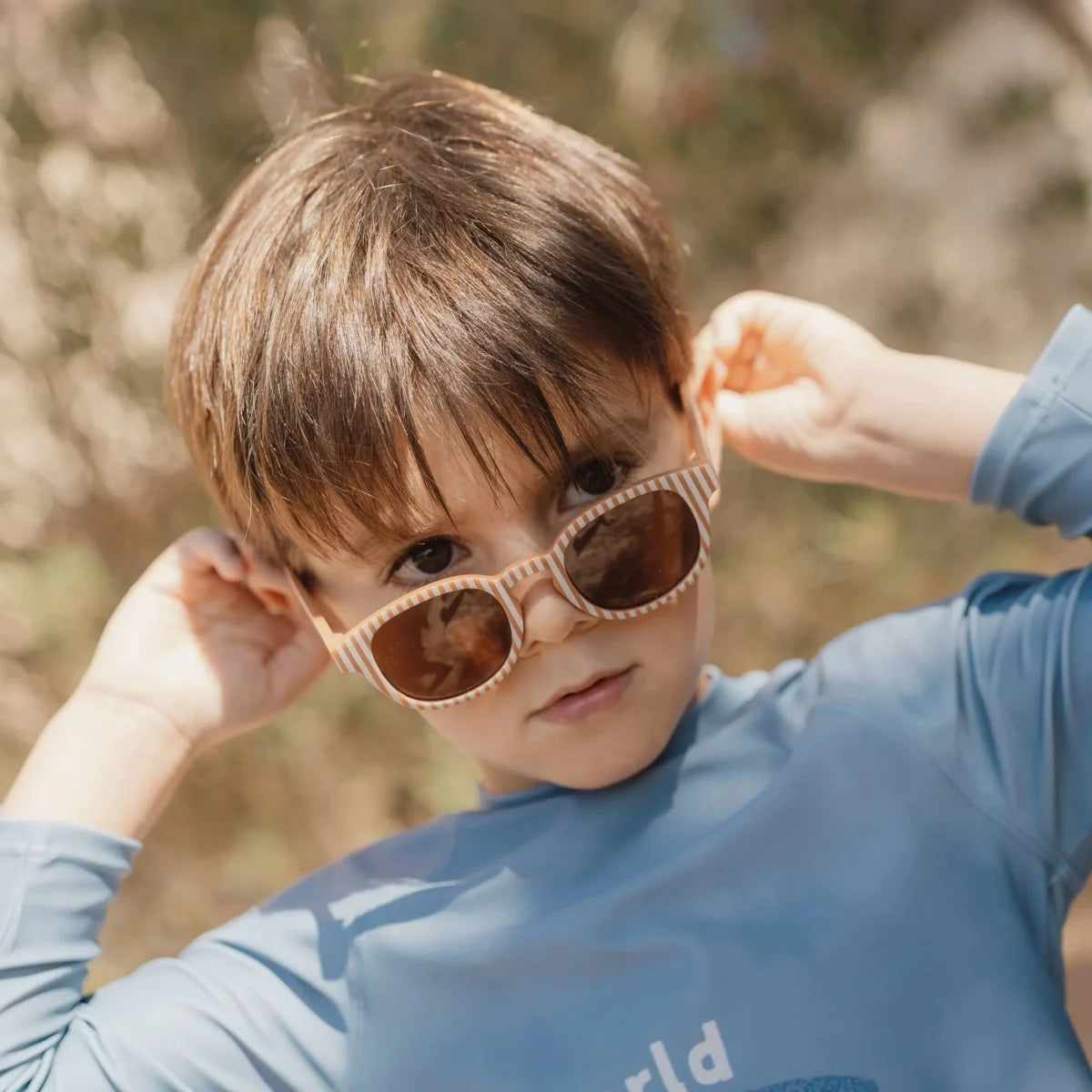 Bērnu saulesbrilles Ocean Brown, Sunglasses, Little Dutch, LD126885