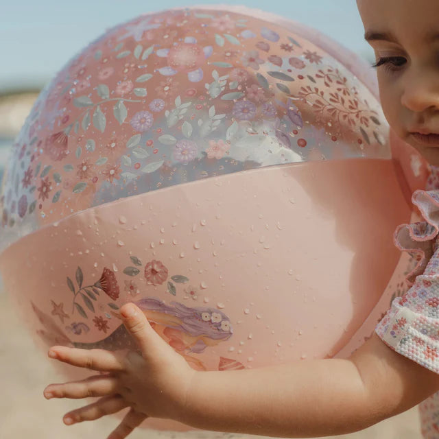 Pludmales bumba Dreamy Mermaid Pink, Beach Ball, Little Dutch, Artikuls: LD2016393