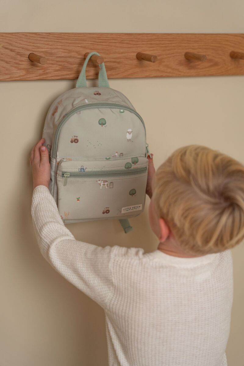 Bērnu mugursoma, Little Farm backpack, Little Dutch, LD4945