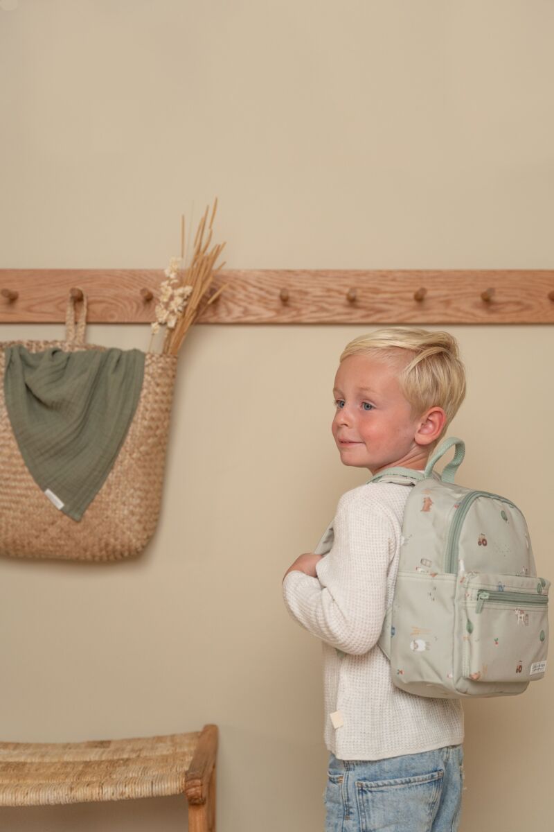 Bērnu mugursoma, Little Farm backpack, Little Dutch, LD4945