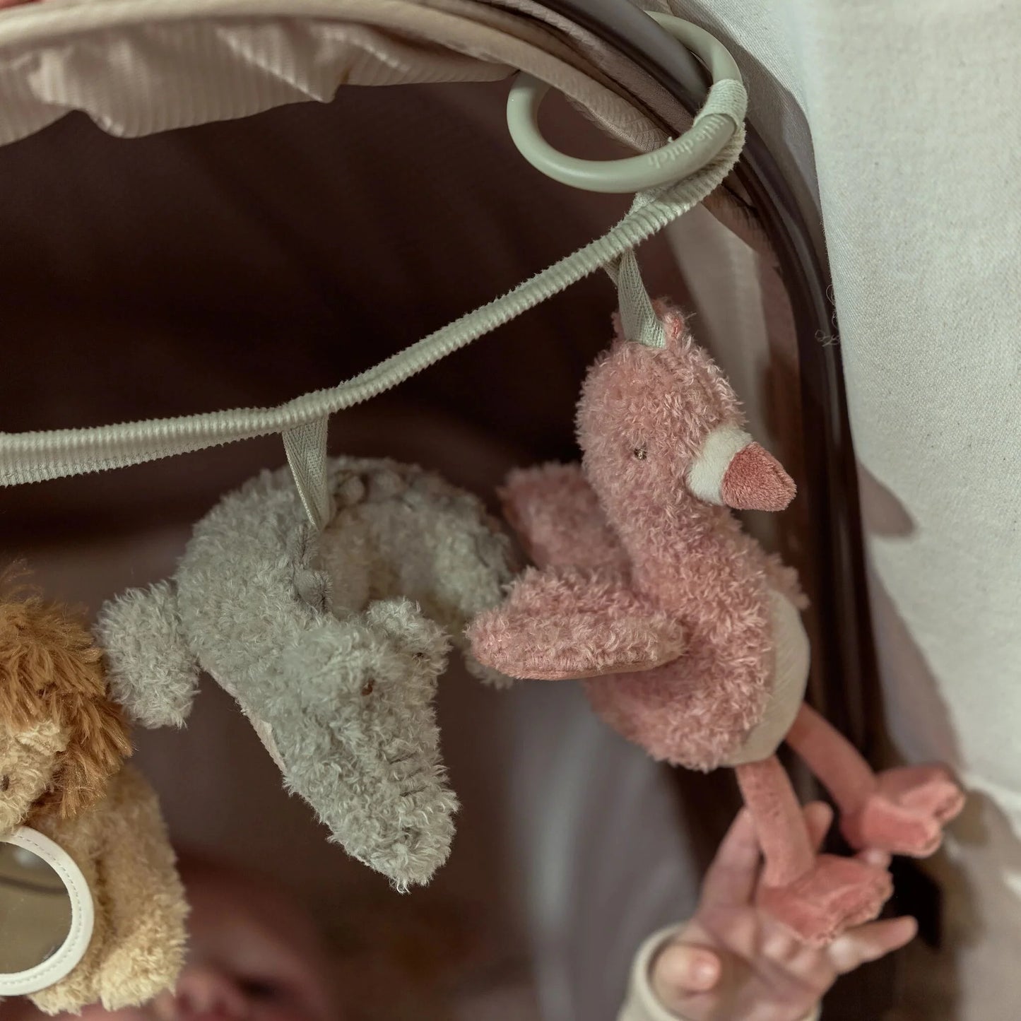 Ratu rotaļlieta Safari Friends, Stroller Toy Chain, Little Dutch, LD8311
