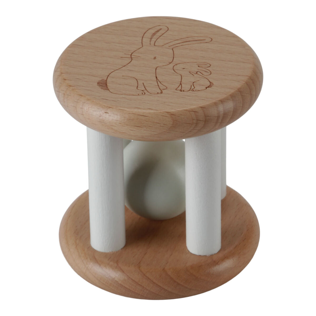Ripojošs grabulis Baby Bunny, Roller Rattle, Little Dutch, LD8860