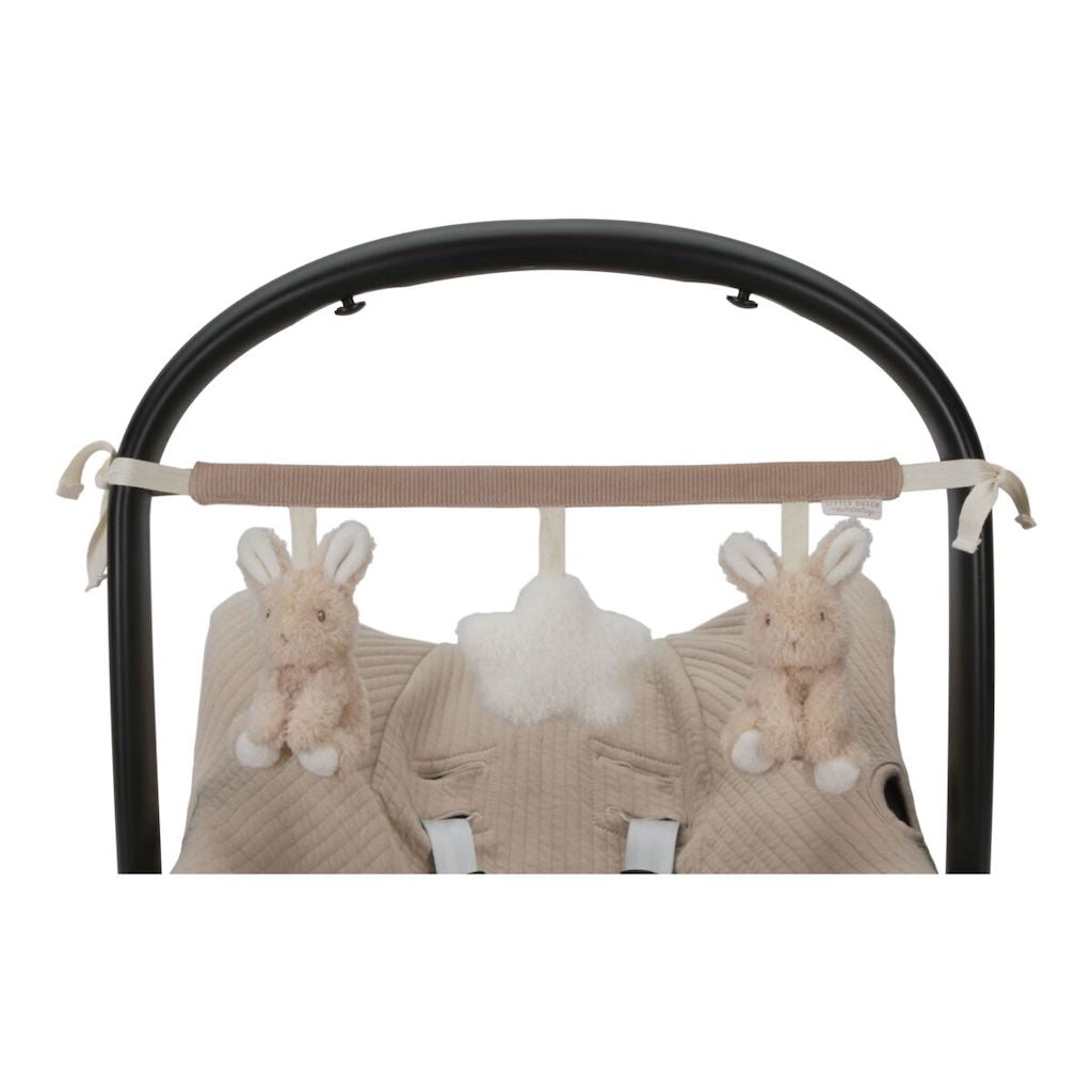 Autokrēsliņa rotaļlieta Baby Bunny, Car Seat Toy, Little Dutch, LD8867