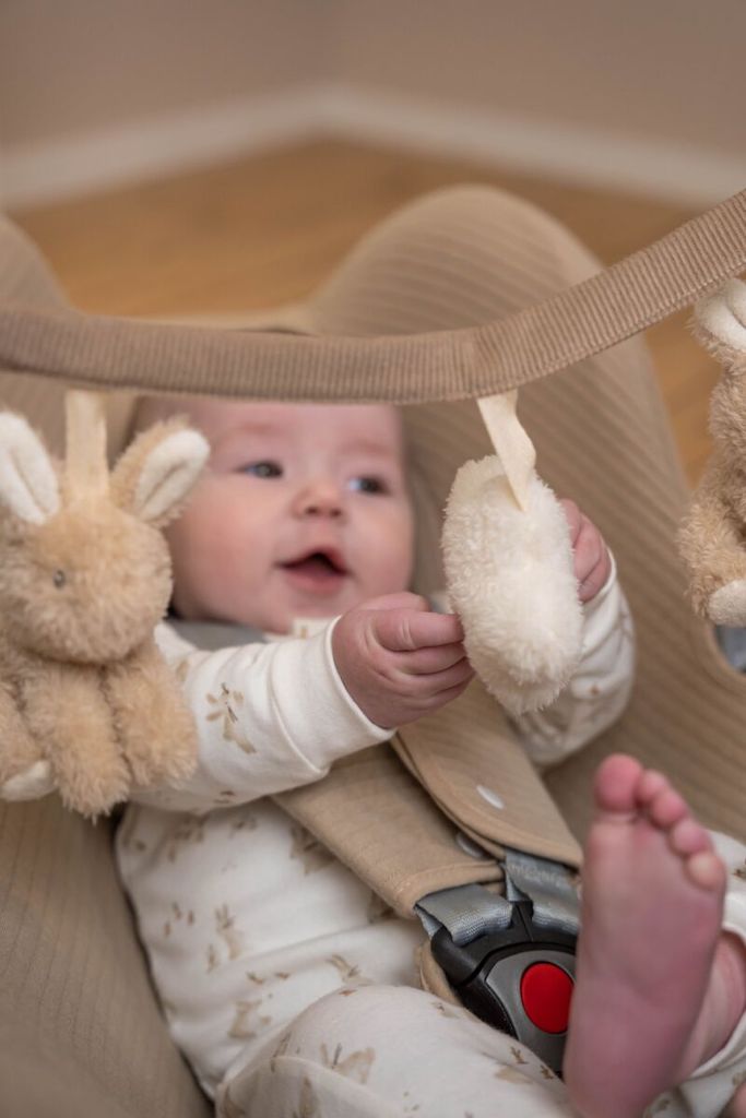 Autokrēsliņa rotaļlieta Baby Bunny, Car Seat Toy, Little Dutch, LD8867