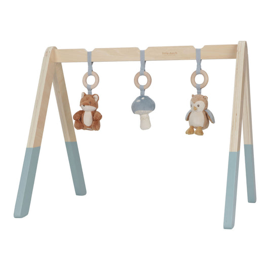 Aktivitāšu statīvs, Baby Gym Forest Friends, Little Dutch, LD8910