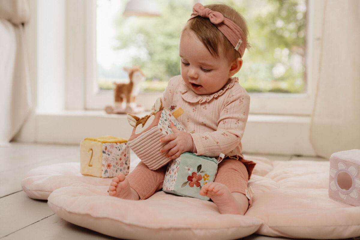 Mīkstie kubi Fairy Garden, Set of Soft Cubes, Little Dutch, LD9016
