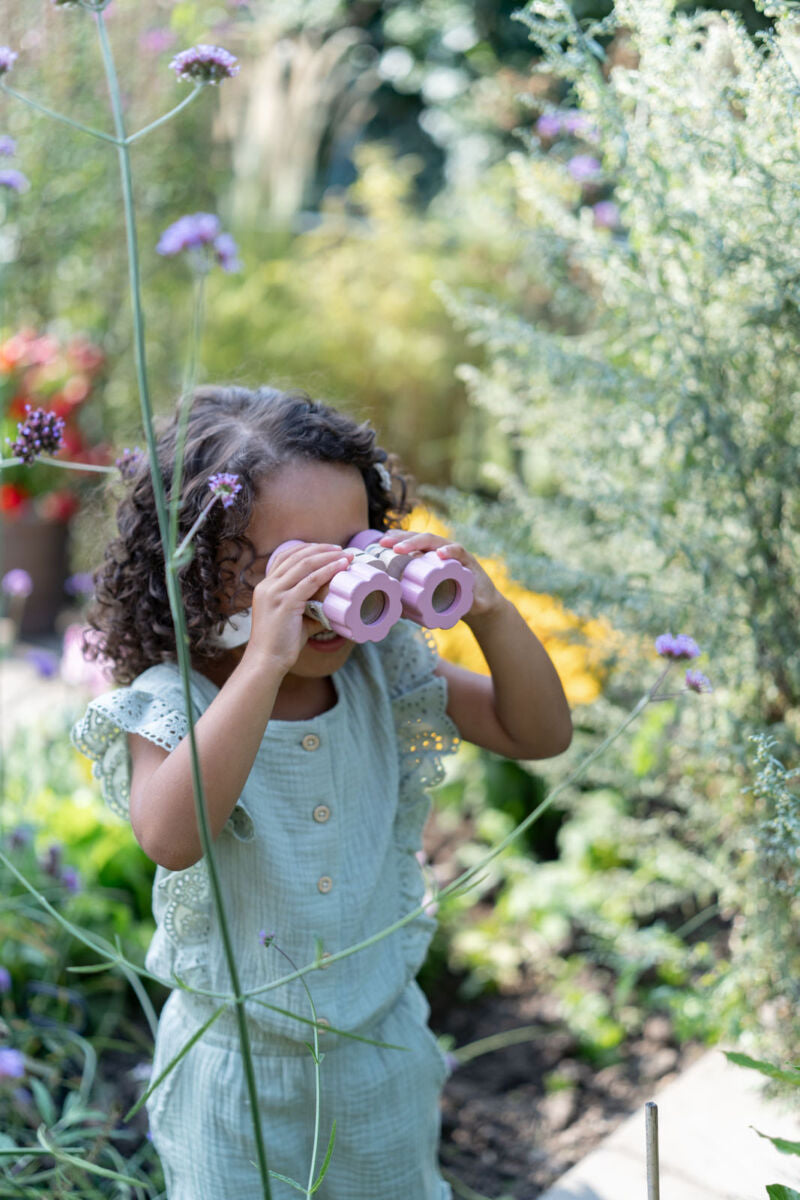 Koka binoklis bērniem, Binoculars Fairy Garden, LD9102