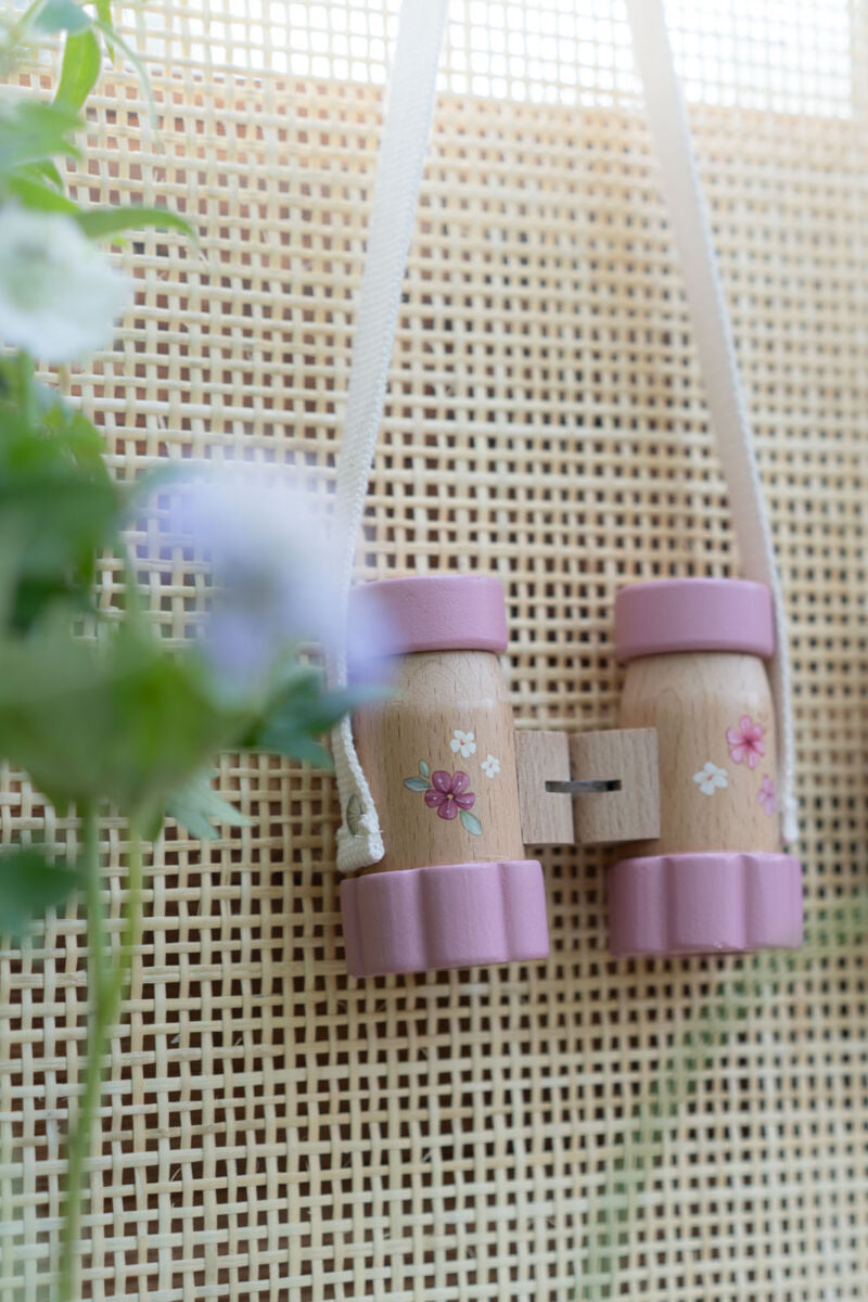 Koka binoklis bērniem, Binoculars Fairy Garden, LD9102