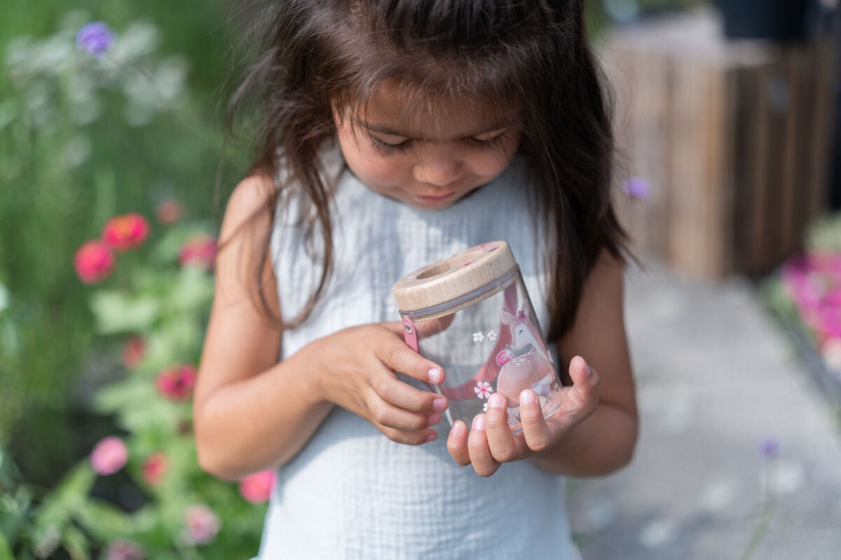 Kukaiņu vērošanas trauks ar palielināmo stiklu, Fairy Garden, Insect Jar, LD9104