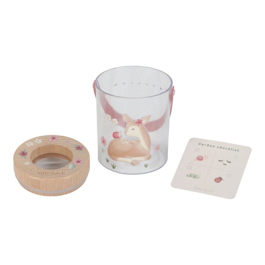 Kukaiņu vērošanas trauks ar palielināmo stiklu, Fairy Garden, Insect Jar, LD9104