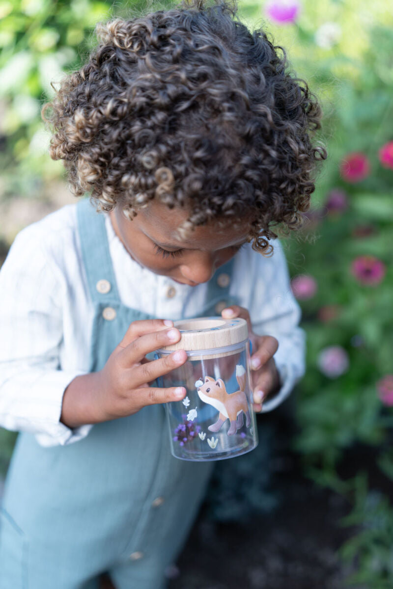 Kukaiņu vērošanas trauks ar palielināmo stiklu, Forest friends Insect Jar, LD9105