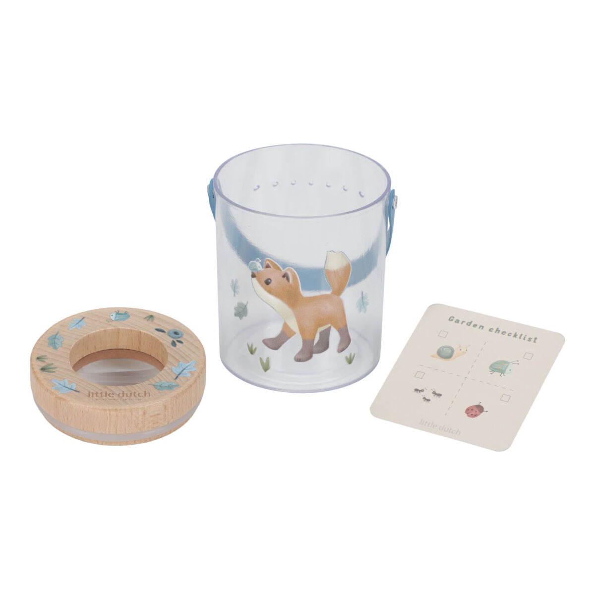 Kukaiņu vērošanas trauks ar palielināmo stiklu, Forest friends Insect Jar, LD9105