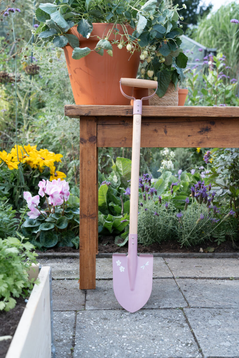 Lāpsta bērniem Fairy Garden Shovel, rozā, Little Dutch, LD9117