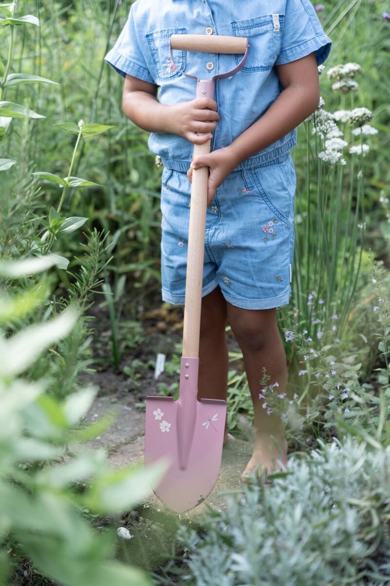 Lāpsta bērniem Fairy Garden Shovel, rozā, Little Dutch, LD9117