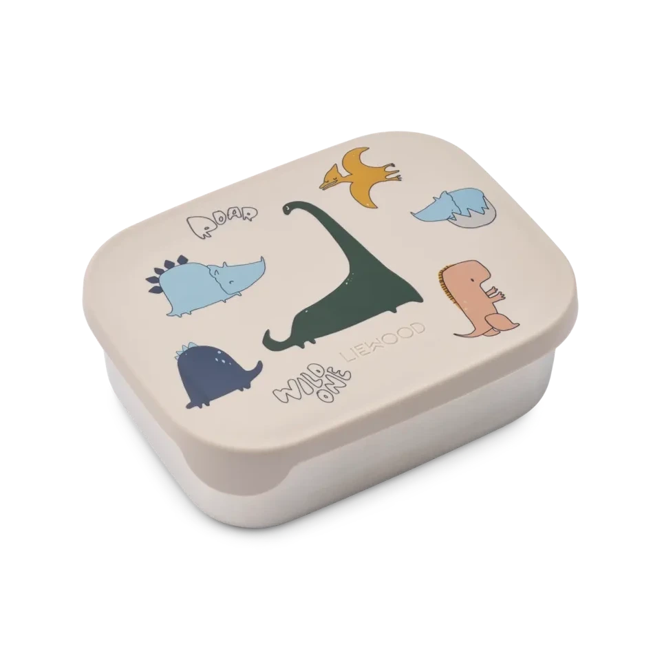 Bērnu pusdienu kārba Arthur Printed Lunchbox, Dino Roar/Sandy, Liewood, LW14982-2917