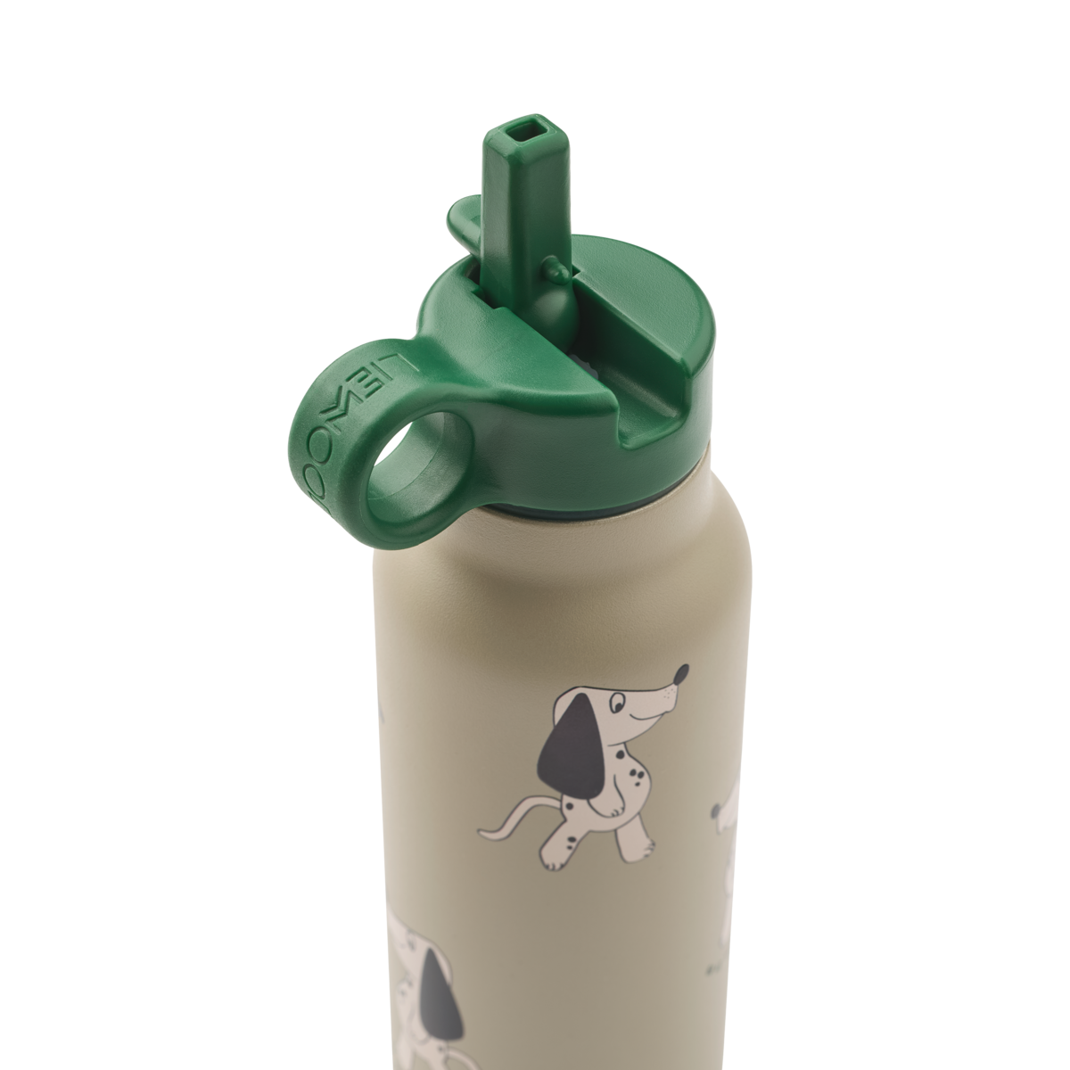 Bērnu ūdens pudele Falk Water Bottle, Dakota Dog / Mist, 350ml, Liewood, LW19617-2939