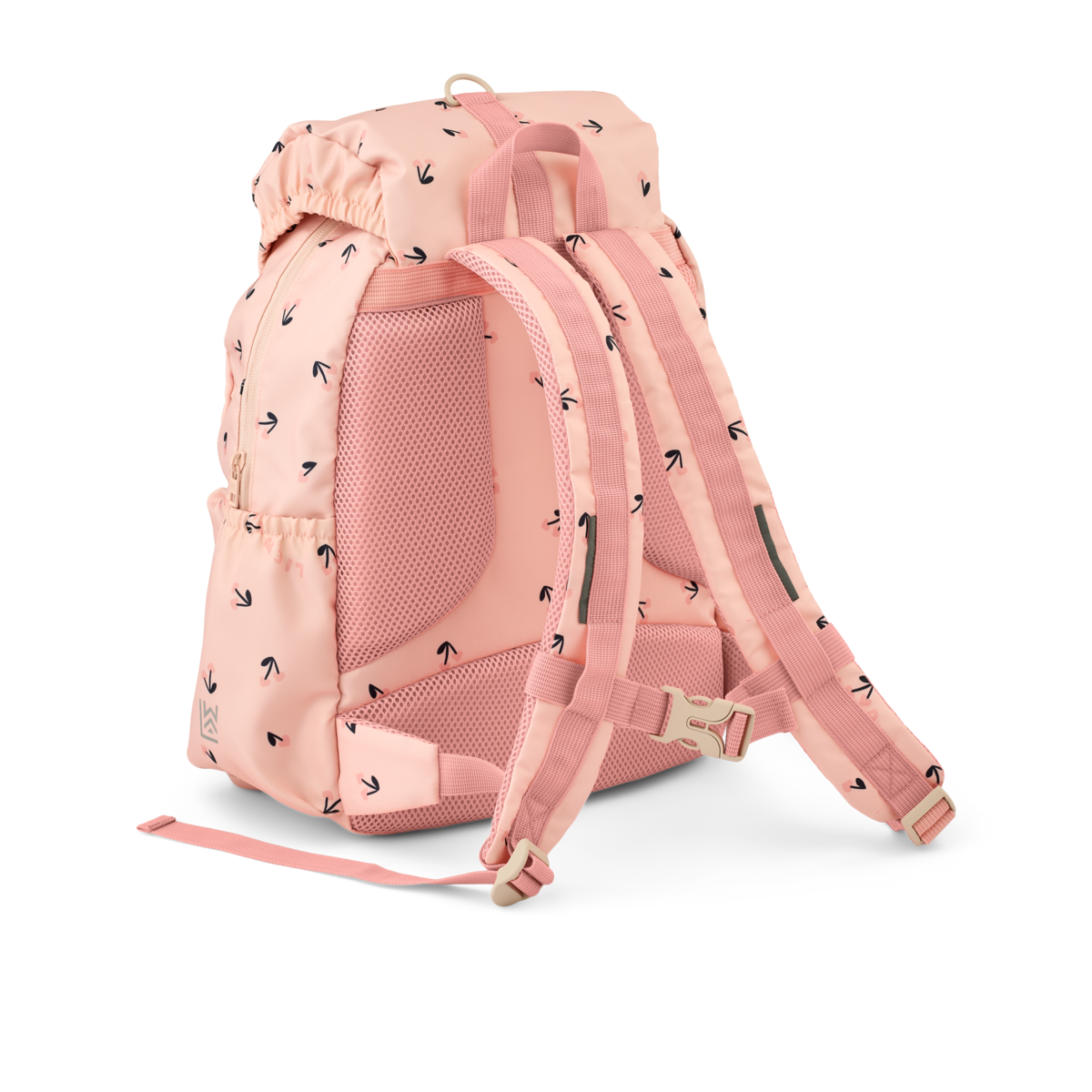 Bērnu mugursoma, Johnny School Backpack, Cherry heart/Rosey, Liewood,LW20089_2785 
