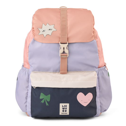 Bērnu mugursoma, Johnny School Backpack, Mood multi, Liewood, LW20089_2823