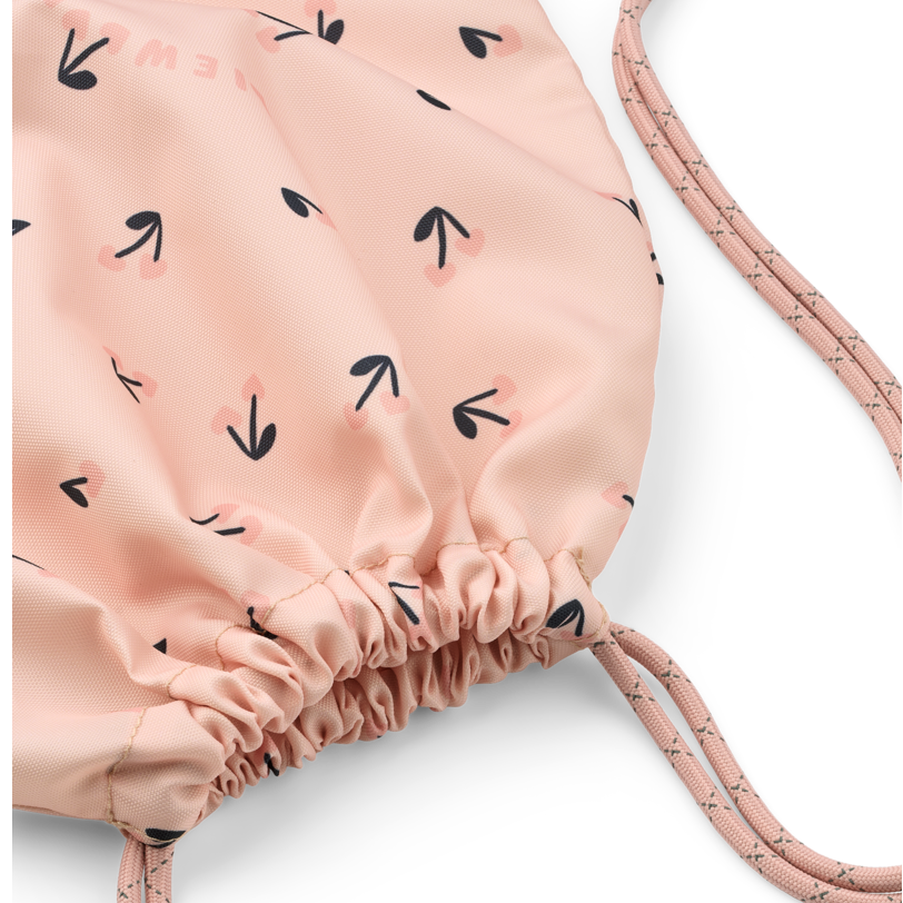 Bērnu sporta mugursoma Cherry heart, Gym Bag Danella, Liewood, LW20486_2785