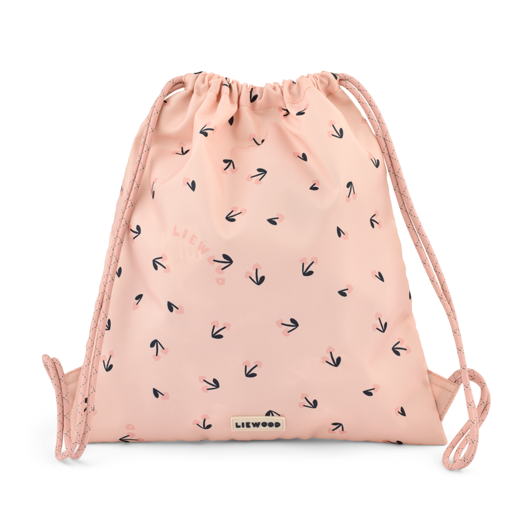 Bērnu sporta mugursoma Cherry heart, Gym Bag Danella, Liewood, LW20486_2785