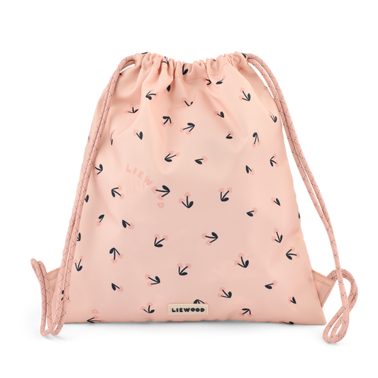Bērnu sporta mugursoma Cherry heart, Gym Bag Danella, Liewood, LW20486_2785