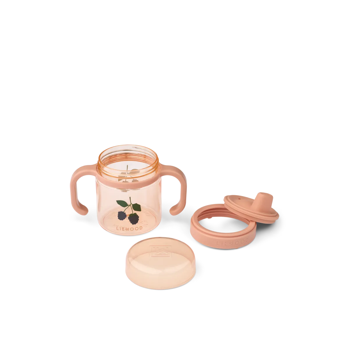 Mazuļu mācību krūzīte, Berry / Pale Tuscany, Kylo Tritan sippy cup, 280ml, Liewood, LW20633-2502