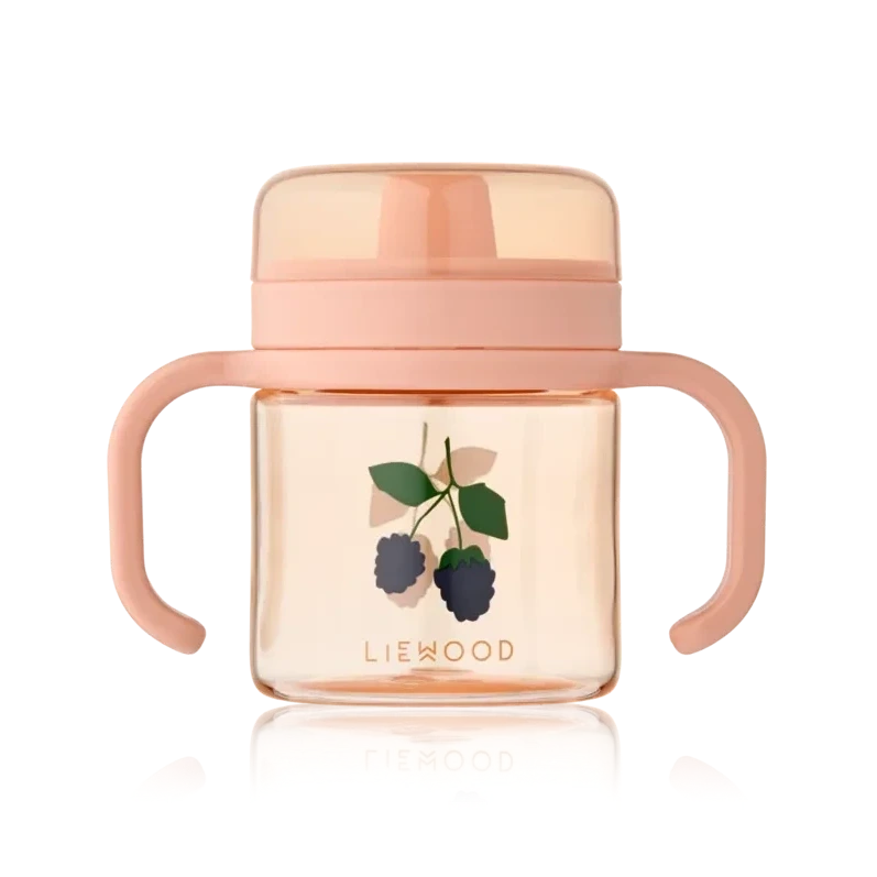 Mazuļu mācību krūzīte, Berry / Pale Tuscany, Kylo Tritan sippy cup, 280ml, Liewood, LW20633-2502