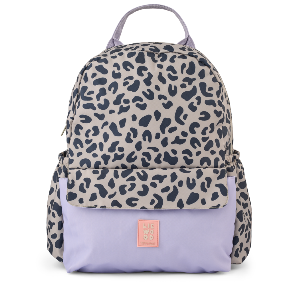 Bērnu mugursoma Mega leo mist, Lennon School Backpack, Liewood, LW20869_2821