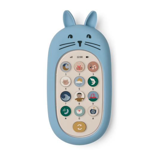 Spēļu telefons bērniem Fidi Mobile Phone, Beach Blue, Liewood, LW21077_2598