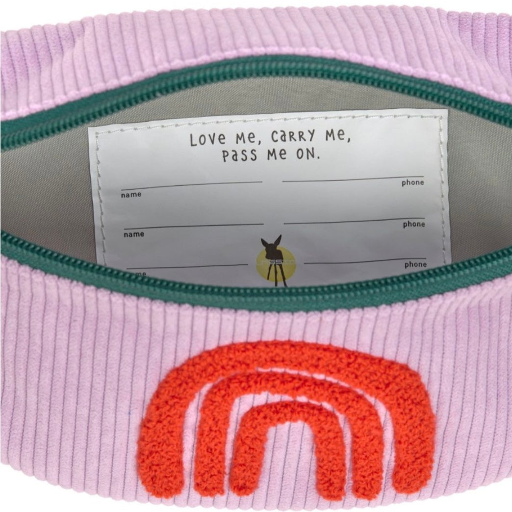 Bērnu gurnu soma Rainbow, Velvet Kids Bum Bag, Lassig, 4066239130365
