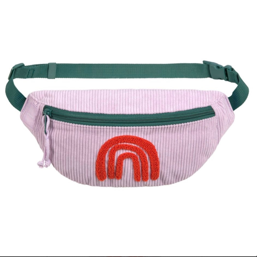 Bērnu gurnu soma Rainbow, Velvet Kids Bum Bag, Lassig, 4066239130365
