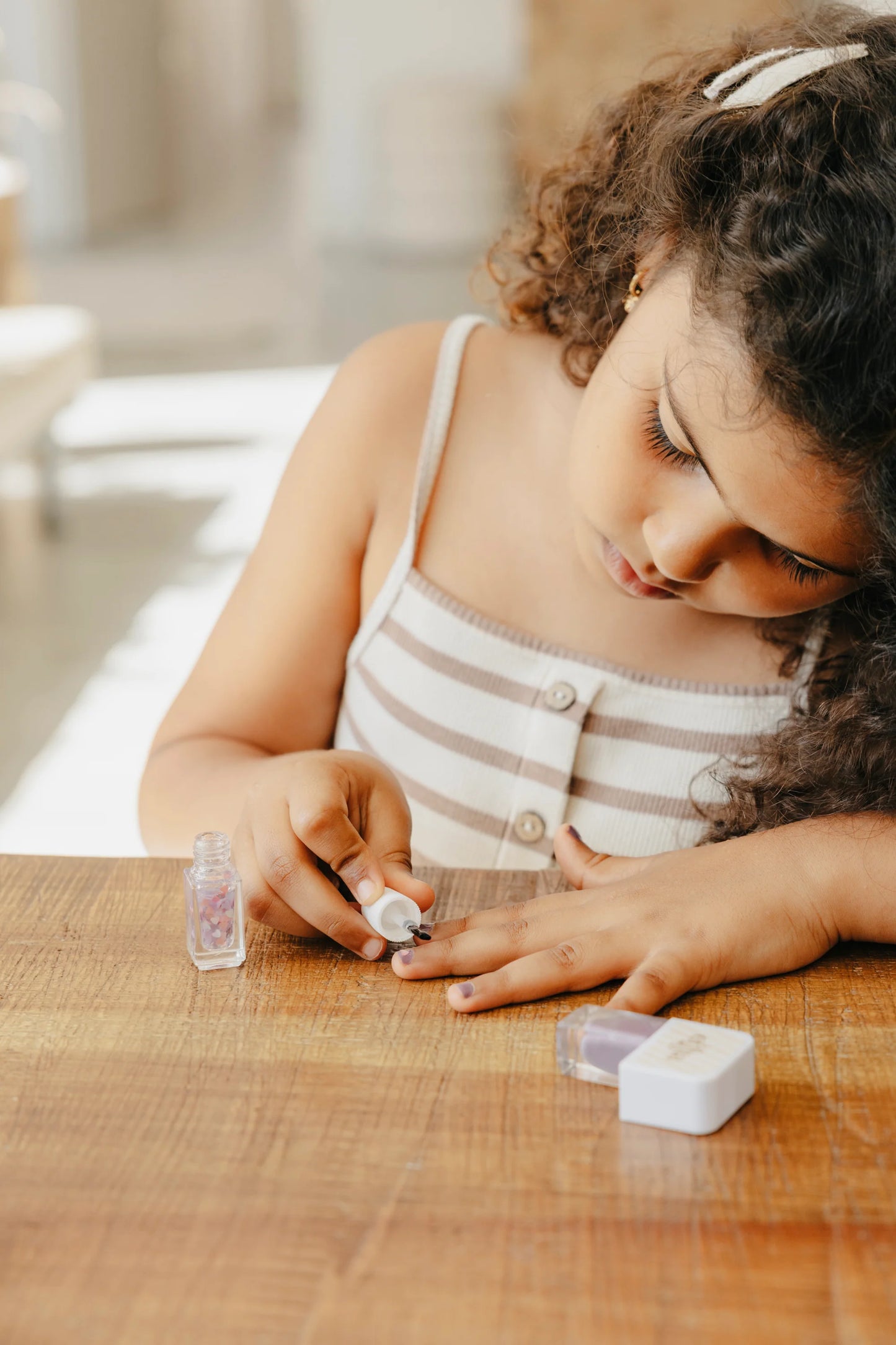 Bērnu nagu laka, Kids Nail Polish, Lavender Love, 2 gab, Mrs.Ertha, ER1406